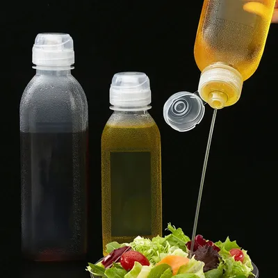 1000ML Squeeze Seasoning Bottles Multifunction Sauce Oil Bottle Screaming Oil Control Bottle High