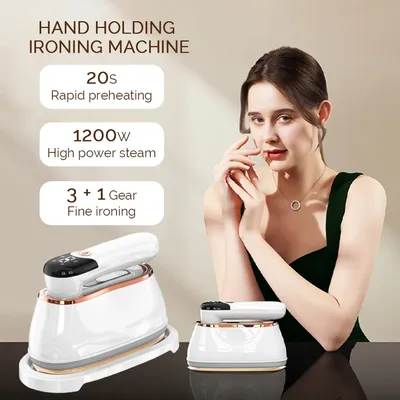 1200W Small Hand Holding Ironing Machine Iron Machine Household Steam 4Gear Portable Hanging Ironing