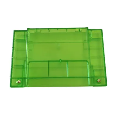 10PCS Cartridge Shell Replacement Hard Case Game Card Cartridge US Version Replacement for SNES SFC