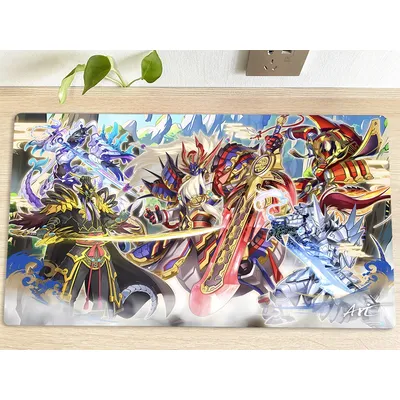 YuGiOh Table Playmat Swordsoul TCG CCG Mat Trading Card Game Mat Mouse Pad Gaming Play Mat 60x35cm