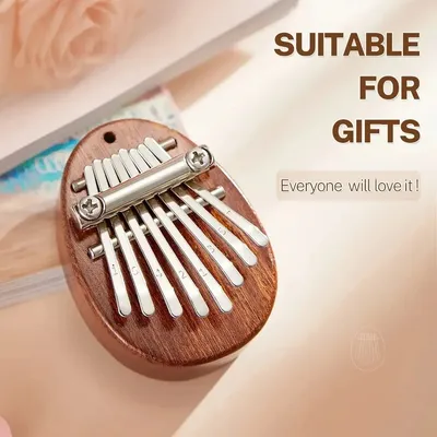 8 Key Mini Wooden Kalimba High Quality Exquisite Finger Thumb Piano Marimba Musical Good Accessory