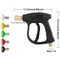 High Pressure Washer Gun , Car Washer Gun with 5 Nozzles and M22 Coupler For Car Washing And Garden