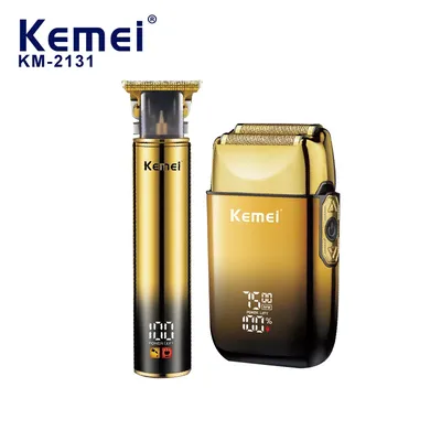 Professional Hair Clippers Barber Machine Set Km-2131 Barbers Electric Shavers Barber Machine Hair