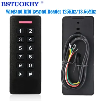 IP67 Waterproof Card Reader 13.56Mhz 125Khz Proximity Wiegand Card Reader Long Range Access Control