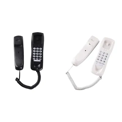 Wall Phone, Wired Phone, Landline Phone, Home Phone, Small Extension, Small Hang-Up Extension, Hotel