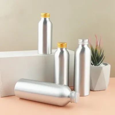 30ml 50ml 100ml 500ml Can Add Inner Plug Simple Cap Pure Dew Aluminum Cap Bottle Flower Water Pure
