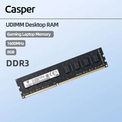 Casper PC Computer Memory DDR3 8GB 1600MHz Memory Module PC RAM Desktop Office Work Designer