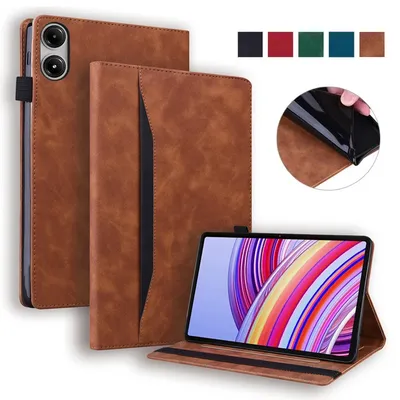 For Xiaomi Poco Pad Case 12.1 inch Fashion Wallet Stand Tablet Cover For Funda Xiaomi Redmi Pad Pro
