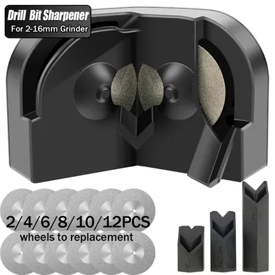 Drill Bit Sharpener Multipurpose Grinding, Electric Impact Drill Knife Sharpener ,Disposable