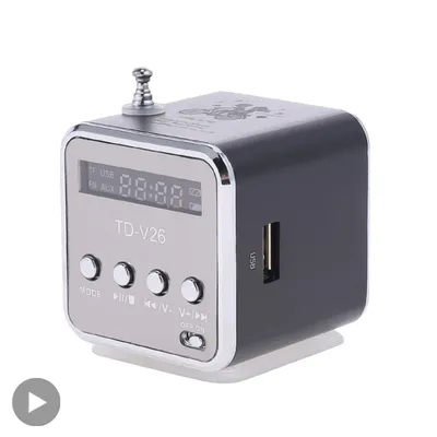 Mini Caixa De Som Bluetooth Speaker Portable Radio FM Sound Box Small Music Wireless Bocina Mp3