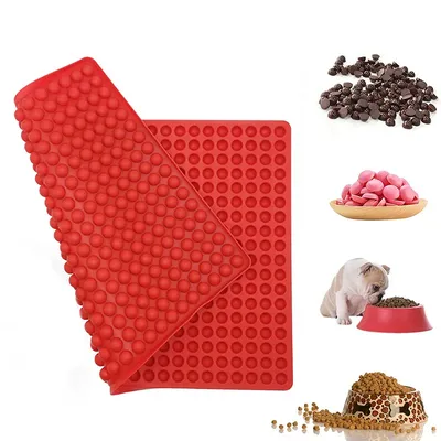 468 Mini hemispherical hole Mold Microwave Oven Pad Kitchen Drainage mat soft Silicone Mold making