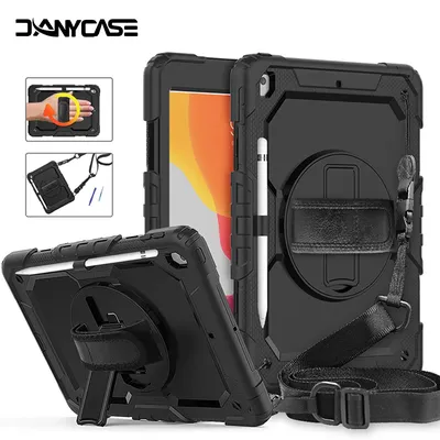 Heavy Duty iPad Case for 2024 iPad Air 11-inch M2 Pro 11-inch M4 for 10th Generation Cover Air 4 Air