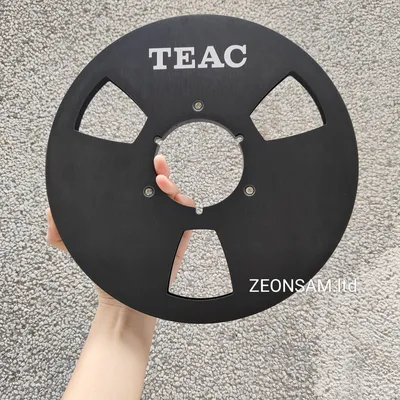 10.5" X 1/4" Inch Empty Tape Reel Nab Hub Reel-To-Reel Recorders Accessory Empty Aluminum Disc