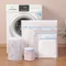 Blue Zipper Laundry Bags For Washing Machine Clothes Cleaning Protect Bag Fine Mesh Washing Bags Household Dirty Clothes Storage