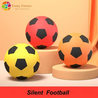 Silent Soccer PU Foam No Noise Football Indoor Sports Game Suitable for Child Boys and Girls