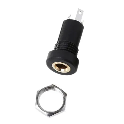 5/10Pcs 3.5mm Audio Jack Socket Stereo Solder Panel Mount Jack Connector Headphone Jack Connector 3
