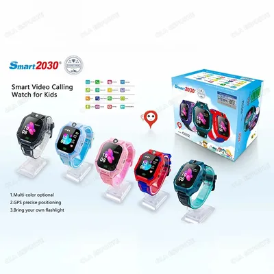 New Kids Smart Watch 2024 SOS GPS Track Sim Card Smartwatch Phone Camera Voice Chat Photo Boy Girl
