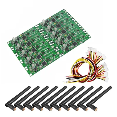 10pcs Wireless DMX Transmitter Receiver DMX512 Wireless PCB Module Board For Moving Head DMX