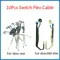 10Pcs Switch Flex Cable For XBOX One/XBOX360 Slim Console Switch Button Flex Cable Touch Power Supply Ribbon On/Off Parts