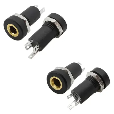 3.5 mm 3/4 Pin 3.5mm Audio Jack Socket Gold Plated PJ392A 3.5 mm Headphone Female Socket 3/4 Pole