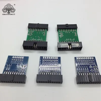 Easy Jtag Plus 5 Small Boards Full Set JTAG Adapter, 1-Bit ISP Adapter, 4-bit ISP Adapter, U-Socket