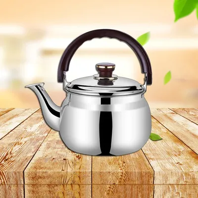 Stainless Steel Boiling Water Kettle Thicken Large Capacity Whistling Pot Beep Reminder Teapot