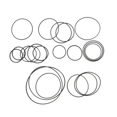20pack Universal 735-65mm Mix Cassette Tape Machine Belt New Assorted Common Belt for Recorders