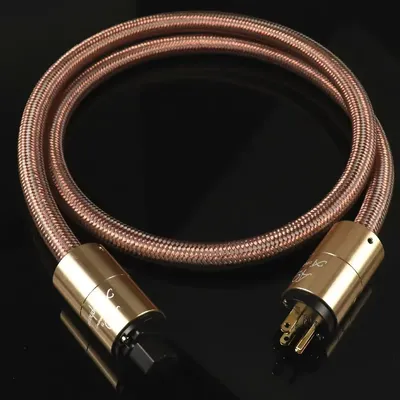 HI-End Accuphase Power Cord EU/AU/US Standard Power Cable Schuko CD Amplifier AC Mains Power CableEU Schuko