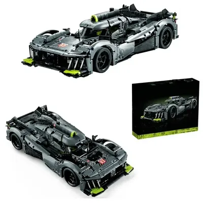 2024 New Super Car Blocks 1775PCS 9X8 24 Hours Super Car Building Toys Hybrid Super Car Model Kids