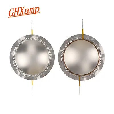 GHXAMP 75 Core Tweeter Speaker Voice Coil Titanium Film 8ohm 74.5mm Treble Speaker Round Wire