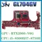 GL704GW Laptop Motherboard For ASUS ROG Strix SCAR II GL704GV GL704GM_S7CW GL704GS Mainboard