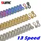 Bicycle Chain SUMC SX13 13 Speed MTB Road Bike Chains 126L 13S with missinglink Mountain Bike With