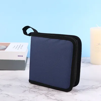 1Pc 40Tablets CD DVD Discs Oxford Handbags Storage Case CD/DVD Case CD Case Storage DVD Organizer