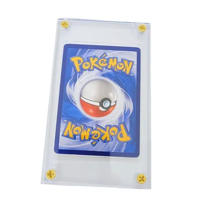 5pcs Card Holder Screw Trading Card Protector 35 PT Baseball Card Protectors for Football Sports