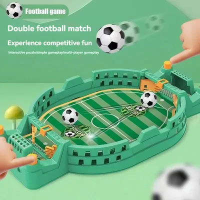 Football Table Mini Tabletop Interactive Game, Soccer Tabletops Competition Sports Games Desktop