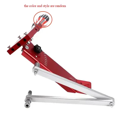 American Style Lawn Mower Blade Adjustable Angle 15-45° Sharpener Aluminum Alloy Garden Tool Polishing Hand Tool
