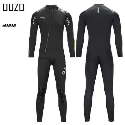 Men Women 3mm Neoprene Wetsuit Surf Scuba Diving Suit Equipment Underwater Fishing Spearfishing