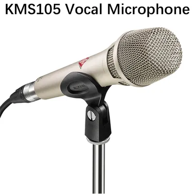 KMS105 Microphone kms 105 Supercardioid Vocal Mic Condenser Microfonos audio broadcast singing