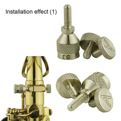Alto Saxophone Neck Tightening Screws Musical Woodwind Instrument Replacement Part Set for Musicians