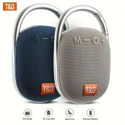 TG321 Outdoor Portable Waterproof Wireless Bluetooth Fabric Speaker HIFI Music Box Mini Bass Woofer