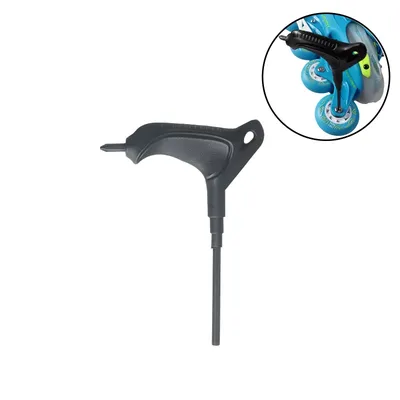 1pcs Inline Skates T Handle Wrench, Roller Skates Skateboard Tool Accessories