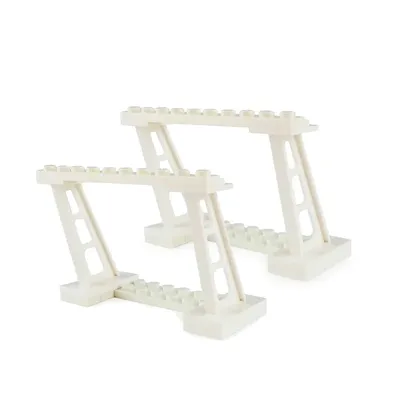Goal for Baseplate Football Court Soccer Field with Action Figure Educational Block DIY Building