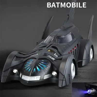 1/18 Classic Movie Car Second Generation Chariots Batmobile Alloy Concept Bat Sports Car Metal