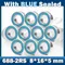 688RS Bearing ( 10 PCS ) 8*16*5 mm ABEC-7 Hobby Electric RC Car Truck 688 RS 2RS Ball Bearings