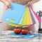 1PC classification PP cutting board Multi-functional kitchen household can hang light non-slip vegetable and fruit cutting board