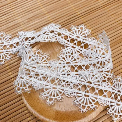 5Yards/Lot Bilateral Lace Fabrics DIY Home Soft Decoration Garment Accessories