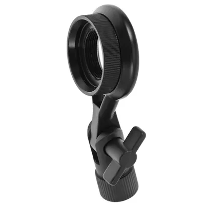 Microphone Shock Mount Clamp Holder Rack Stand Clip Shockproof Anti Bracket Recording Metal Mic