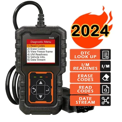 Car OBD2 Scanner Diagnostic Tool Code Reader, Car Voltage Tester Engine Fault Code Scanner, Charging