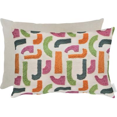Dekokissen APELT "Rio", bunt (bunt, grün, orange, gemustert), B:35cm H:5cm L:50cm, Polyester, Baumwolle, Dekokissen_Sitzkissen_Kissenhüllen Image