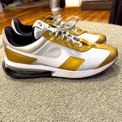 Nike Shoes | Women’s Nike Air Max Pre Day Shoe | Color: Gold/White | Size: 11